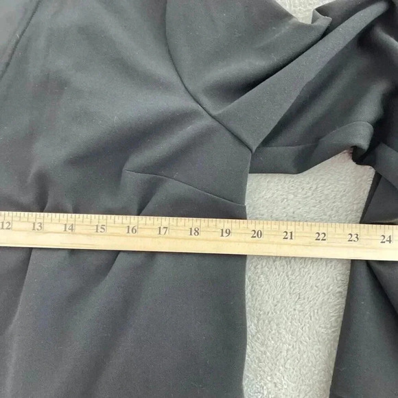 Lauren Ralph Lauren Open Front Top Womens XL Black 1166 - Picture 4 of 8